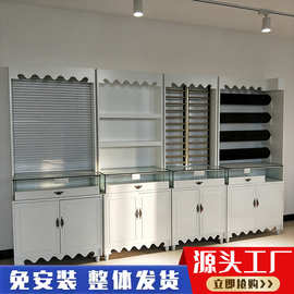 定制饰品展柜槽板挂件架 精品店耳环头饰收纳架 货架陈列配件