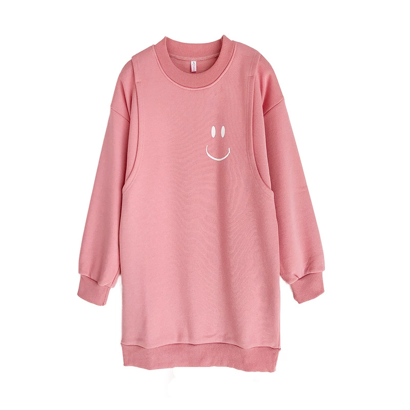 Осенний и зимний бархатный толстый толстый толстый толстый толстый толстый костюм для беременных после родов