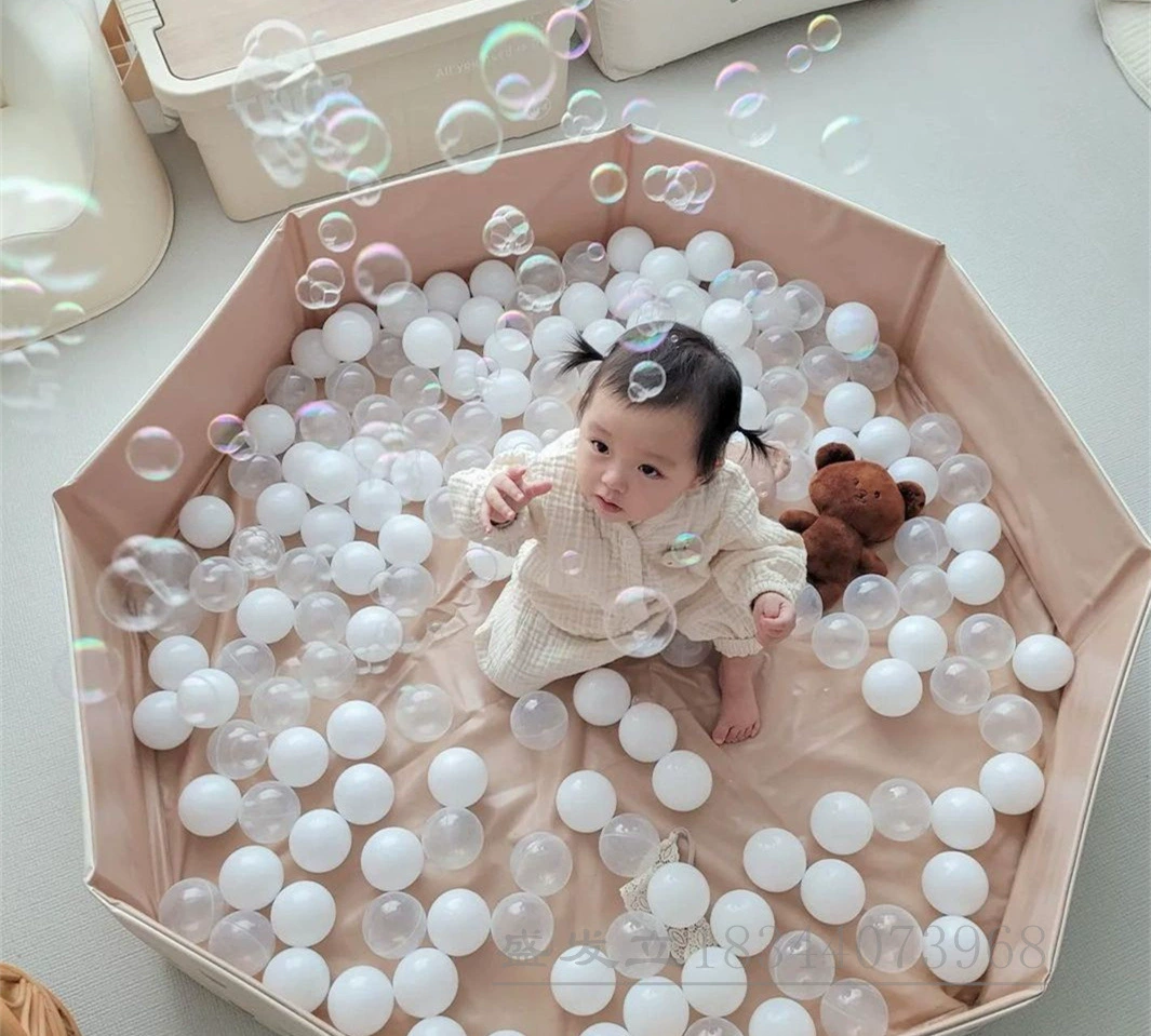 SOURCE Factory Южная Корея ins бытовые оливковые фрукты Океанский мяч бассейн Крытый складной детские игрушки бассейн игра забор