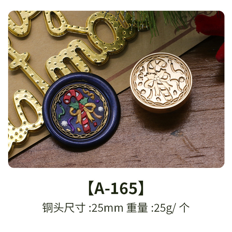 Color europeo fuego pintura sello nuevo Navidad Serie 2 cobre cabeza vacaciones cumpleaños regalo sobre de embalaje tarjeta felicitación