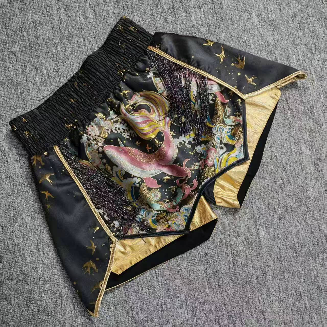 Customized Shorts for Martial Arts, Men's and Women's Training and Competition, Customized Muay Thai Shorts