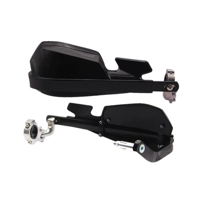 Off-road motorcycle modification accessories suitable for BMW BMW G310 Honda Wuji KTM aluminum hand guard windshield cover (Motorcycle Safety Supplies) - black-bk-hand-guard