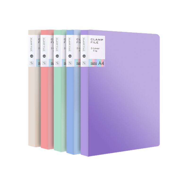 Carpeta Morandi A4 Carpeta de archivos de doble clip Carpeta de almacenamiento Carpeta de archivos de tablero Carpeta de archivos Estudiantes organizan carpeta de documentos de prueba