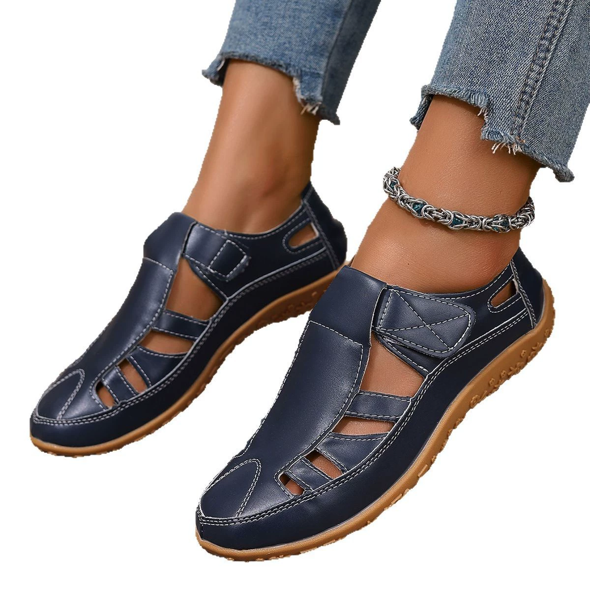 (Cross-border trading), summer retro sandals, plus size