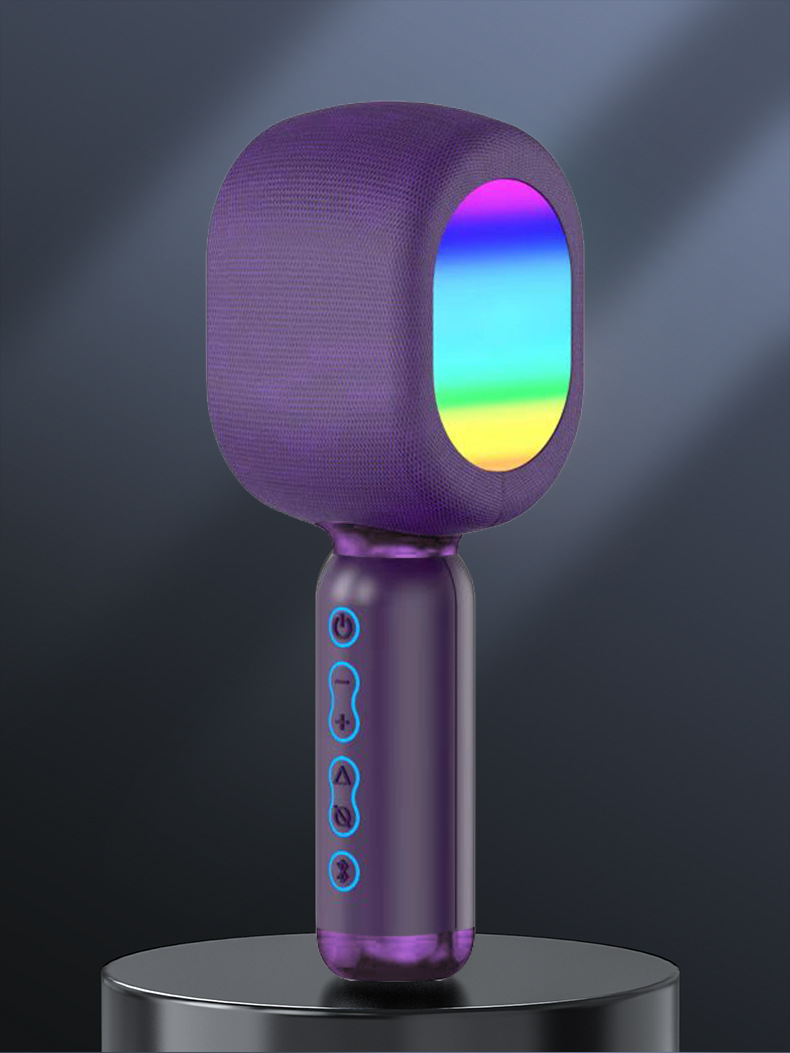 Transfronterizos K-canción en un micrófono altavoz Bluetooth conjunto familiar K-canción artefacto inalámbrico ai sonido Bluetooth