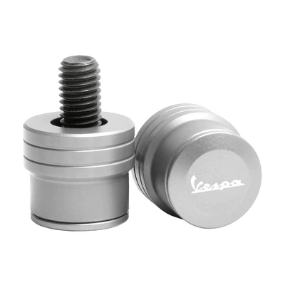 parts reflective rearview mirror — Motosiklet ləvazimatları və aksesuarları - silver-vespa
