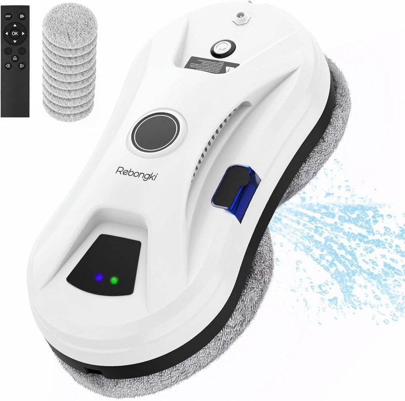 Window Cleaning Robot, High-Rise Cleaning Gadget, Fully Automatic Electric Glass Cleaning Device, Household Remote-Controlled Window Cleaner Window Cleaning Robot, High-Rise Cleaning Gadget, Fully Automatic Electric Glass Cleaning Device, Household Remote-Controlled Window Cleaner