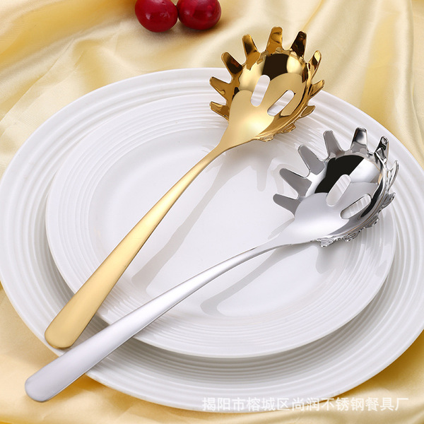 [304 stainless steel poached noodles, poached spoons, poached spoons of kitchen tools, poached noodles]