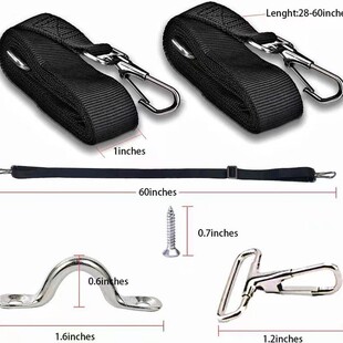 Kayak Yacht Sightseeing Boat Awning Fixed Strap Tent Fixed Strap Boat Cover Support Rod Fixed Strap Strap
