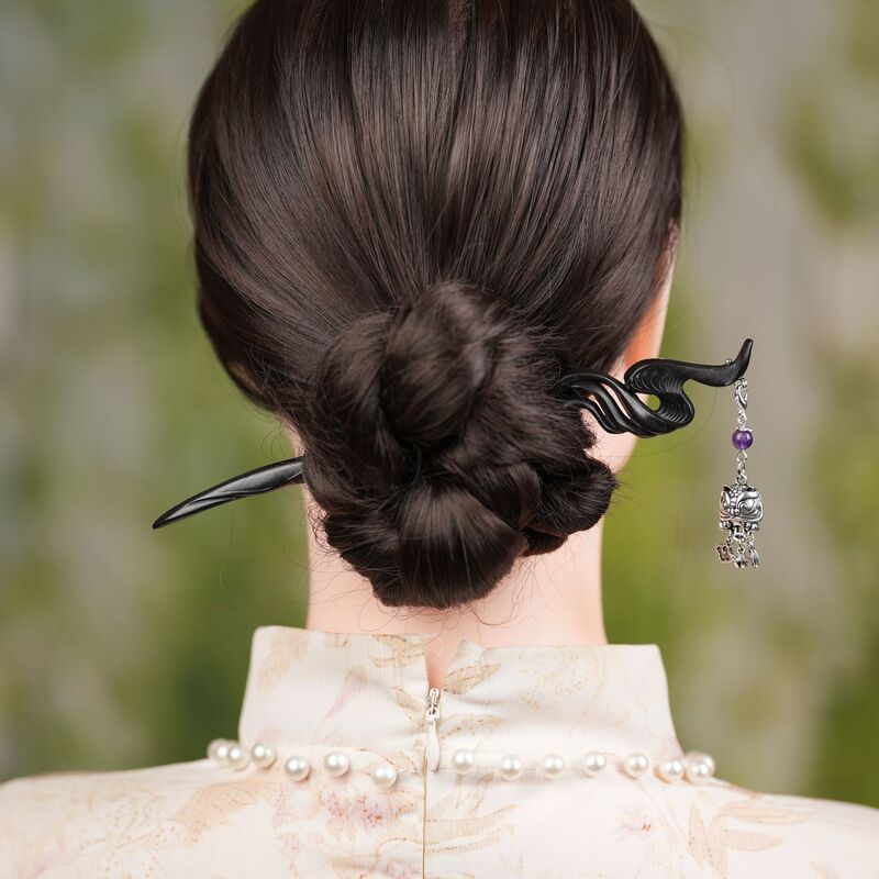 [風に] オリジナル白檀ヘアピン古代スタイル紫檀紫檀ヘアピン女性卸売ヘアピンヘッドバンドヘアアクセサリー|undefined