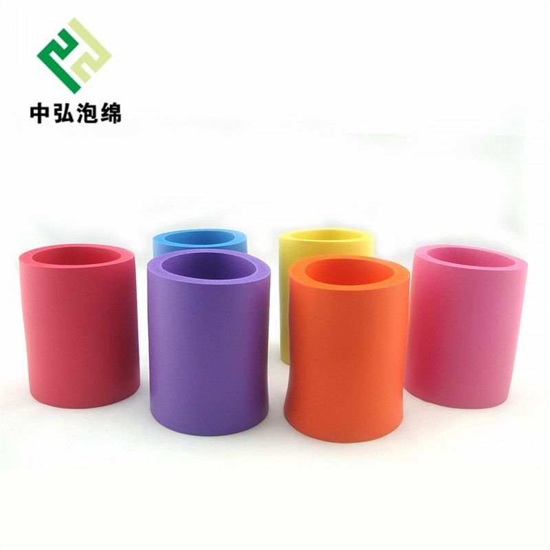 现货供应NBR防撞条玻璃门包边条黑色NBR橡胶发泡管防滑手把套