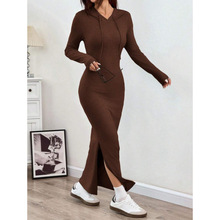 X 60253 Hooded slit dresses ��ñ��������ȹ�羳��ó������