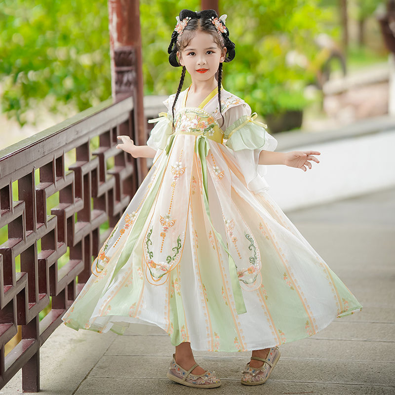 Children's summer thin Hanfu