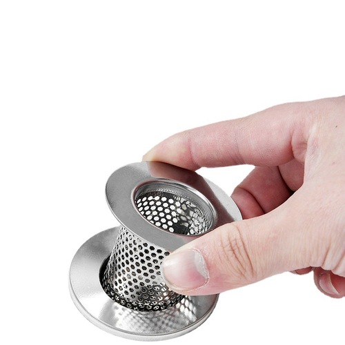 Stainless steel floor drain screen, bathroom sink drain hair filter, rodent-proof floor drain wholesale
