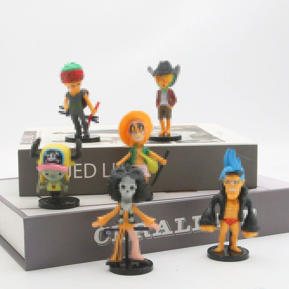 Solid pirate ornaments hand-made office cake decoration Luffy Zoro Chopper two-dimensional model peripheral ornaments