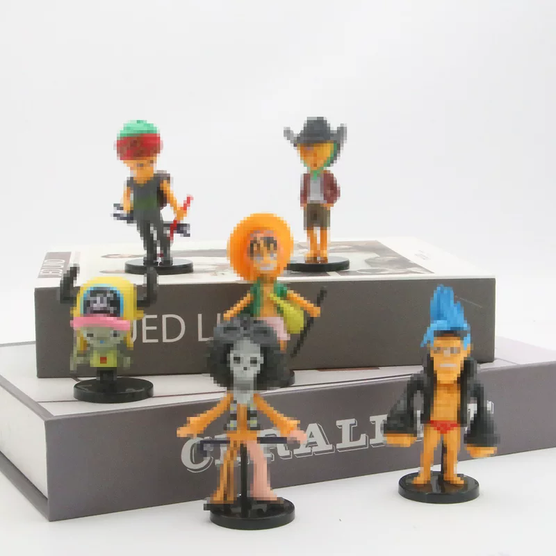 Solid pirate ornaments hand-made office cake decoration Luffy Zoro Chopper two-dimensional model peripheral ornaments