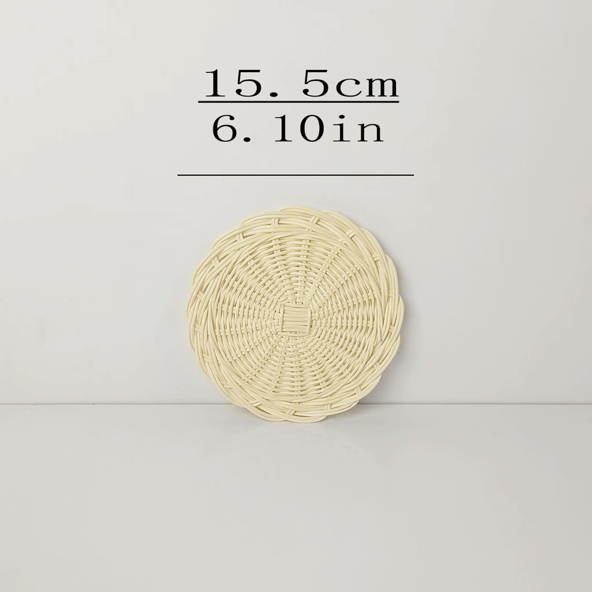 Gran por mayor tejido de paja artesanal tejido de caña personalidad característica de la decoración de pared del dormitorio estilo nórdico