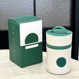 星爸爸304不锈钢早餐杯PP汤杯上班族学生粥罐便携式手提密封水杯