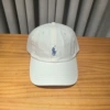 Cream white light blue label