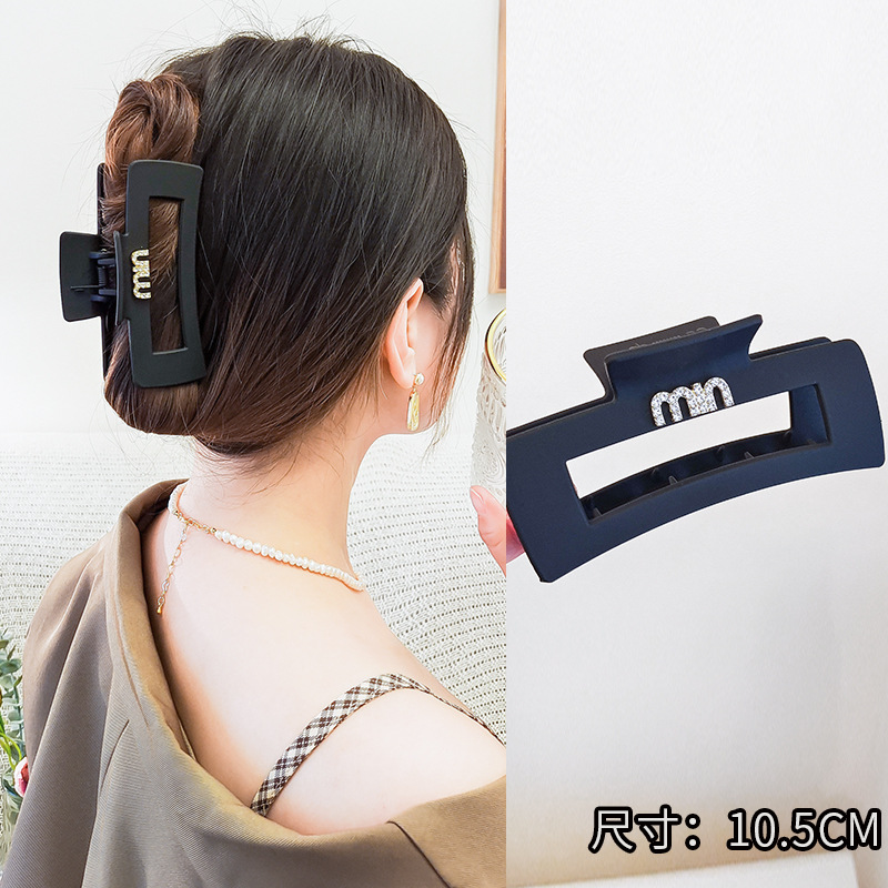 Corea del Sur elegante clip de pelo de las mujeres clip de helado tocado de alto grado horquilla de tiburón clip de pelo grande al por mayor