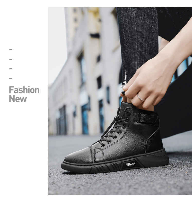 Herbst Martin Arbeitsschutz Britische Herren Arbeits- und Freizeitschuhe High Top Workwear Stiefel_voghion.com