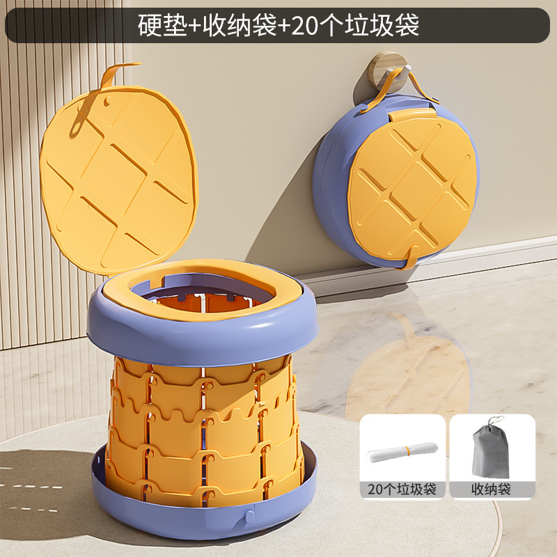 Inodoro plegable para niños orinal portátil para hombres de los niños orinal al aire libre inodoro de viaje para bebé