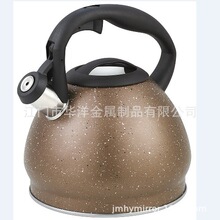 江门新会司前五金制品厂201不锈钢3升鸣笛壶源头工厂外贸出口水壶