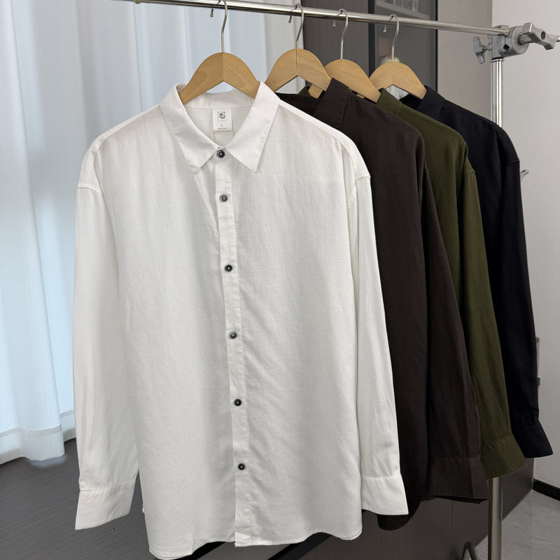 Old Money Style! the Pinnacle of Relaxation! Spring and Summer Men's Foreign Trade Light Luxury Business Fashion Versatile Casual Shirts Old Money Style! the Pinnacle of Relaxation! Spring and Summer Men's Foreign Trade Light Luxury Business Fashion Versatile Casual Shirts