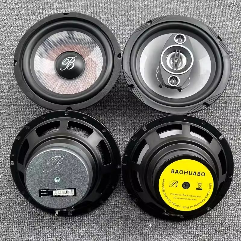 Disassembled Baohua Berlin Sound speaker 6.5inch mid-bass and high-pitch speaker for car audio modification