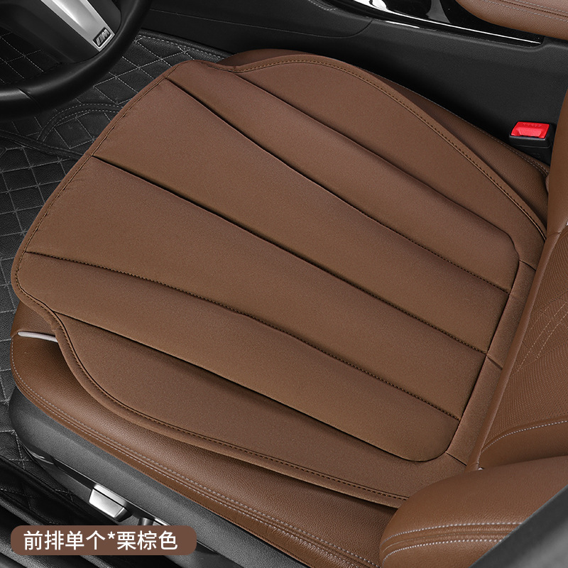 ハイエンドの新商品の自動車のシングルシートのクッションと3セットの冬のシートのクッションのスエードの革の通用する滑り止めのシートカバー|undefined