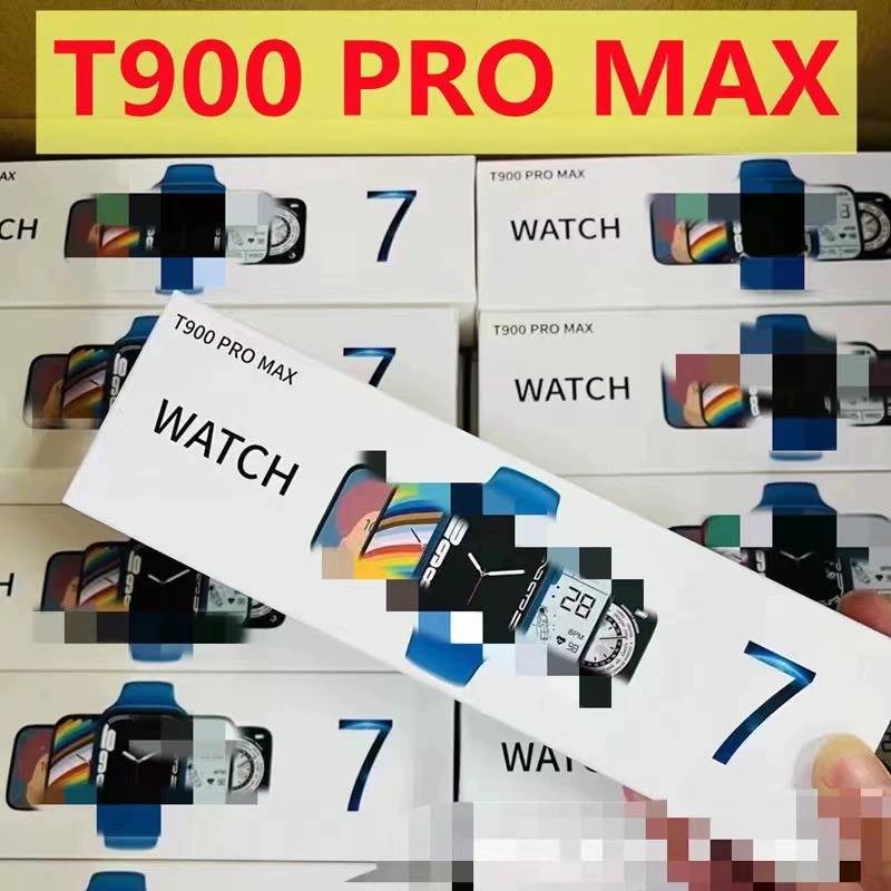 Браслет с вращающейся кнопкой, умные часы T900 900pro max, Bluetooth