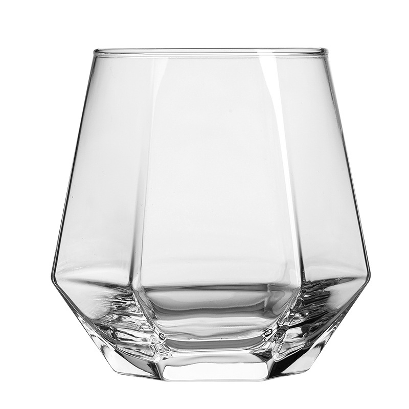 Vaso de vidrio multifuncional al por mayor personalizado hogar sentido de alta calidad vaso de agua potable transparente de gran capacidad vaso de vino comercial transfronterizo