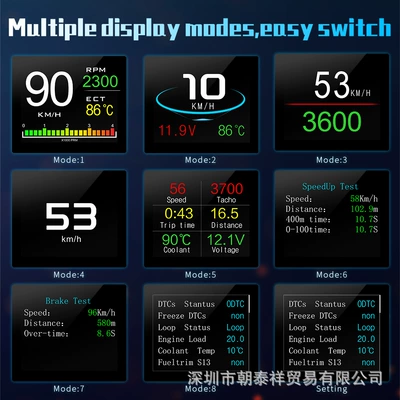 Portable Driving Computer, Vehicle HUD