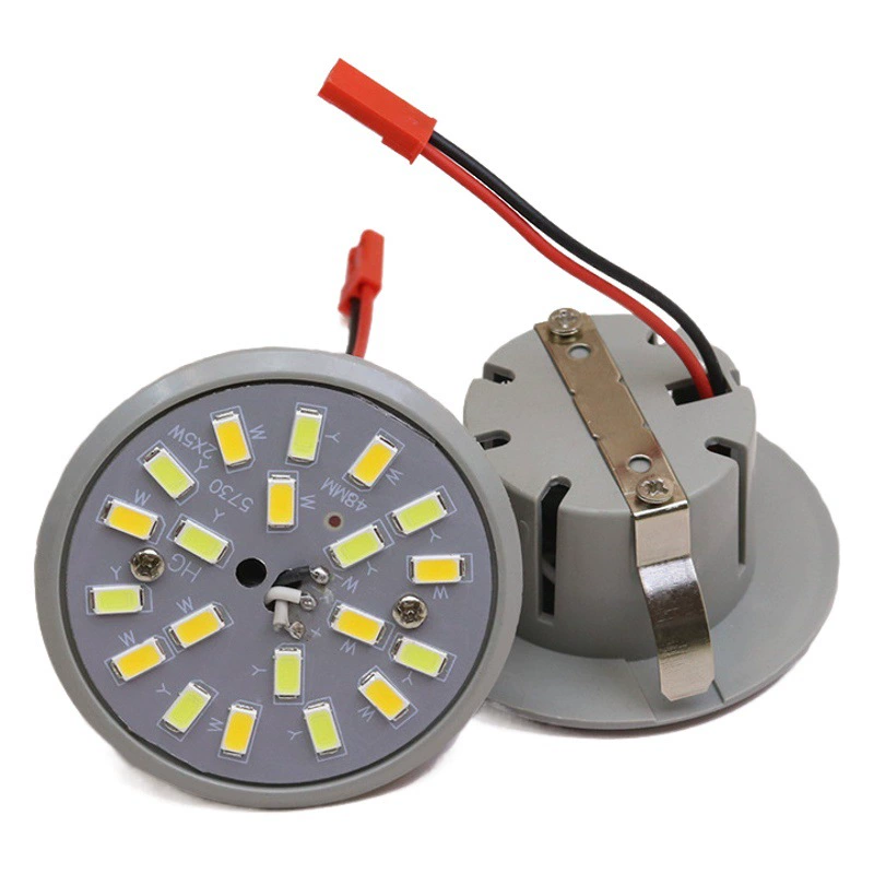 Светодиодная Люстра хрустальная лампа аксессуары для источника света 220 В свободное Вождение фитиль 5 Вт белый свет 2835