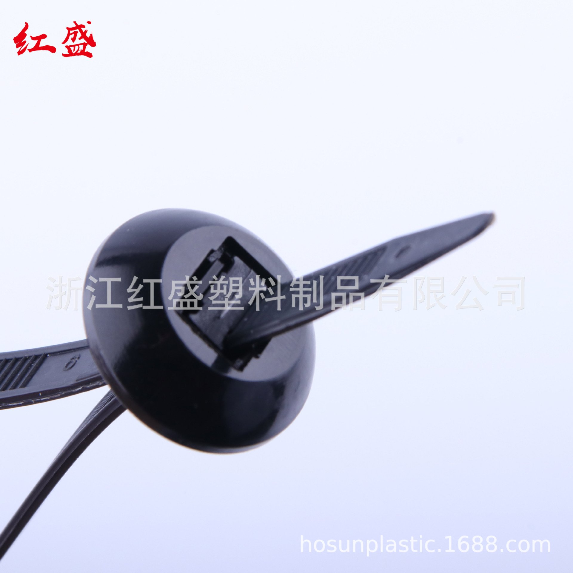 基板扎带 基本固定扎带 分体式扎带 ICT-7.5*250 新能源 车用扎带