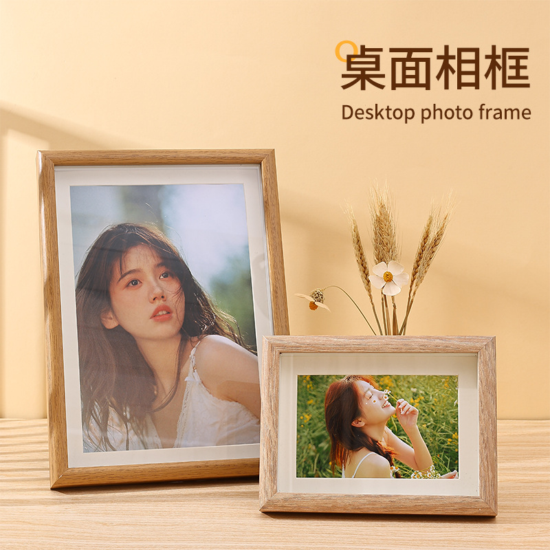 Hollow Photo Frame Custom Specimen Frame Three-Dimensional Cut Out Table 67inch 8inch Wooden Decorative Picture Frame Ornaments Wholesale