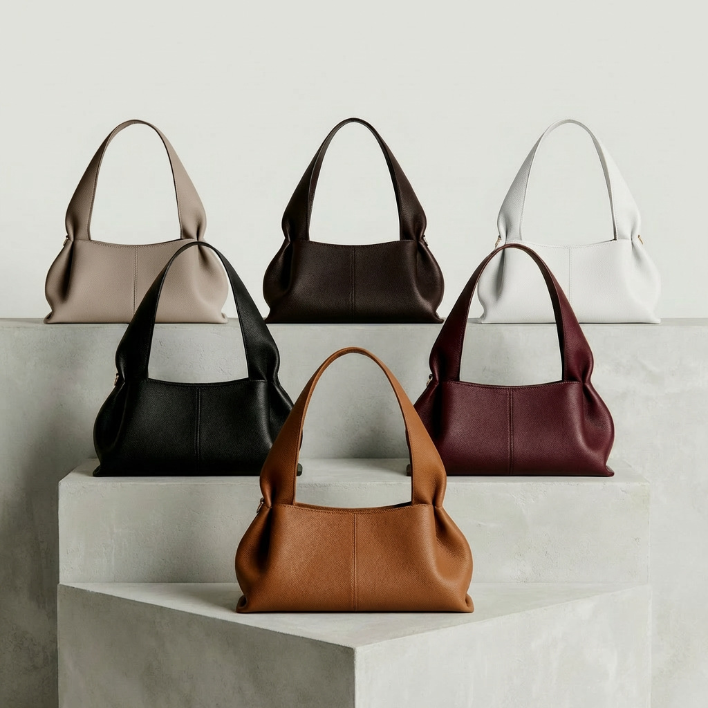 Cloud Bag Niche Design Women's Handbag 2026 New Fashion Soft Leather Underarm Shoulder Bag Cross-Border - Thumbnail 4