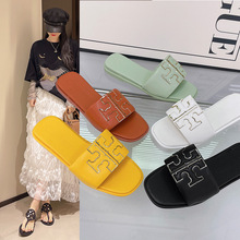 TB��ЬŮ2026�ļ��¿�һ����ɳ�����e�W���羳Ƥ�����Ьslippers