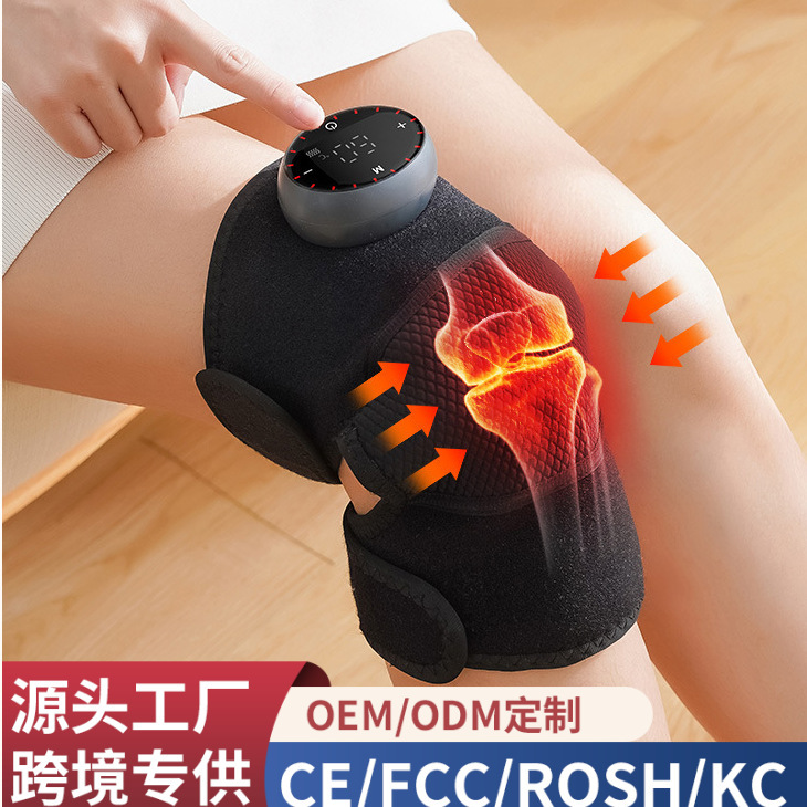 電気加熱膝自己発熱膝マッサージ器保温老寒脚膝関節熱当て痛み理学療法神器|undefined
