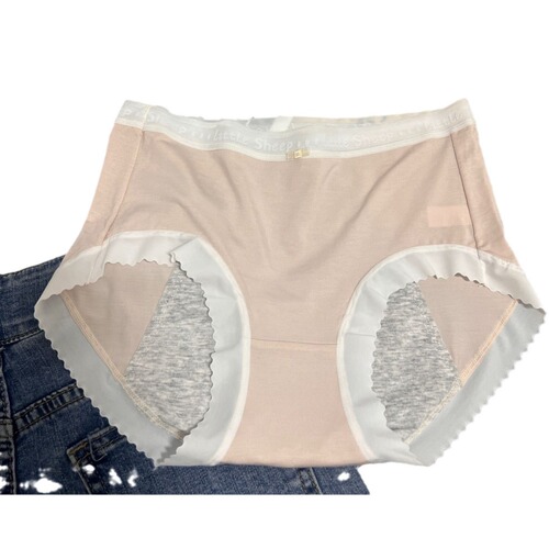 Modal menstrual menstrual pants women's anti-side leakage pure cotton antibacterial crotch menstrual aunt sanitary pants women's briefs