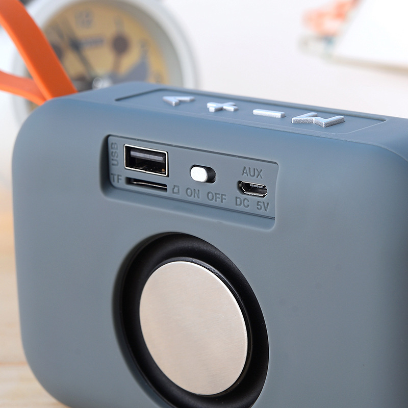 TG506 Altavoz Bluetooth inalámbrico portátil Subwoofer pesado Tarjeta USB Unidad de radio Carga Mini altavoz para exteriores