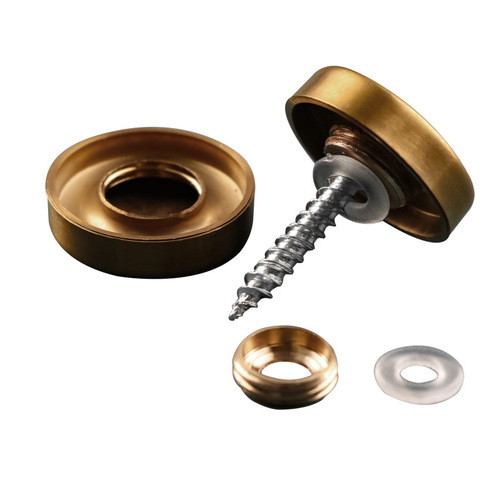 Stainless steel mirror nails thickened mirror nails decorative cover screw cap fixed advertising nails glass mirror nails furniture decoration hardware