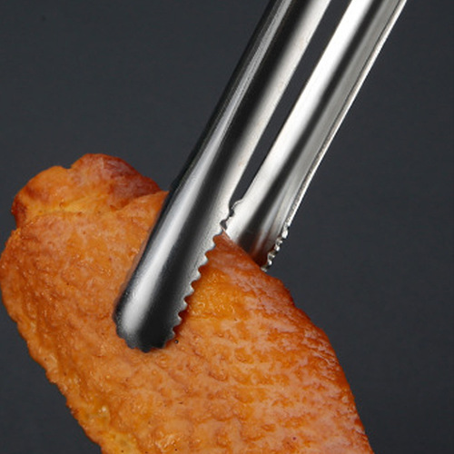 304 stainless steel food clips kitchen supplies food barbecue clips steak clips Japanese style household extended barbecue clips
