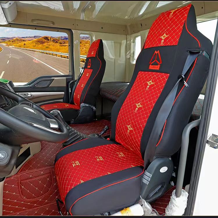 Customized Sinotruk Howo Tx7 Special Seat Cover Tx350Tx460 Haohan N7Gn5W Four-Season Seat Cushion Sleeper Cover