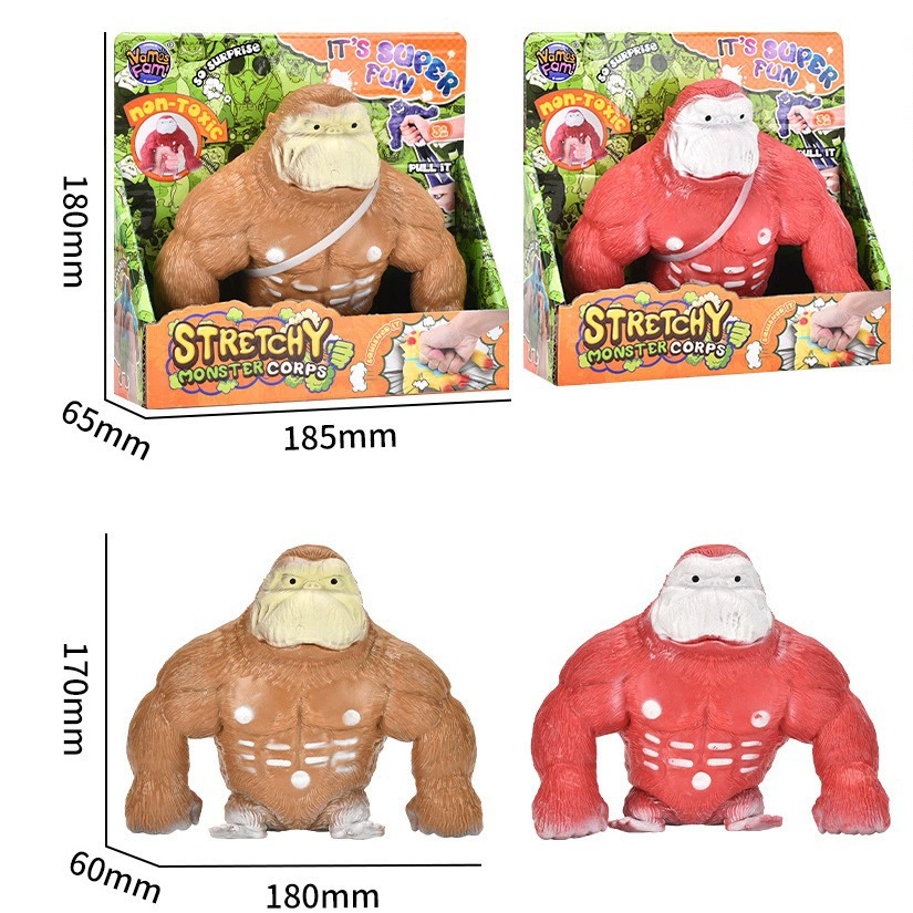 Игрушка, пластиковые герои, слайм, антистресс