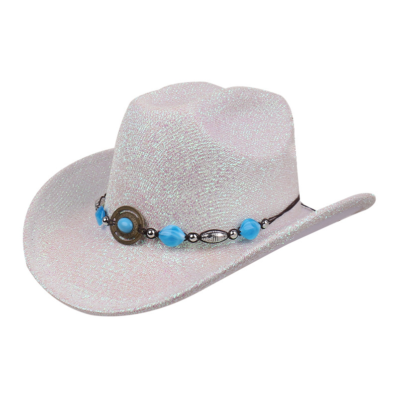Cadena de plata + piedras preciosas