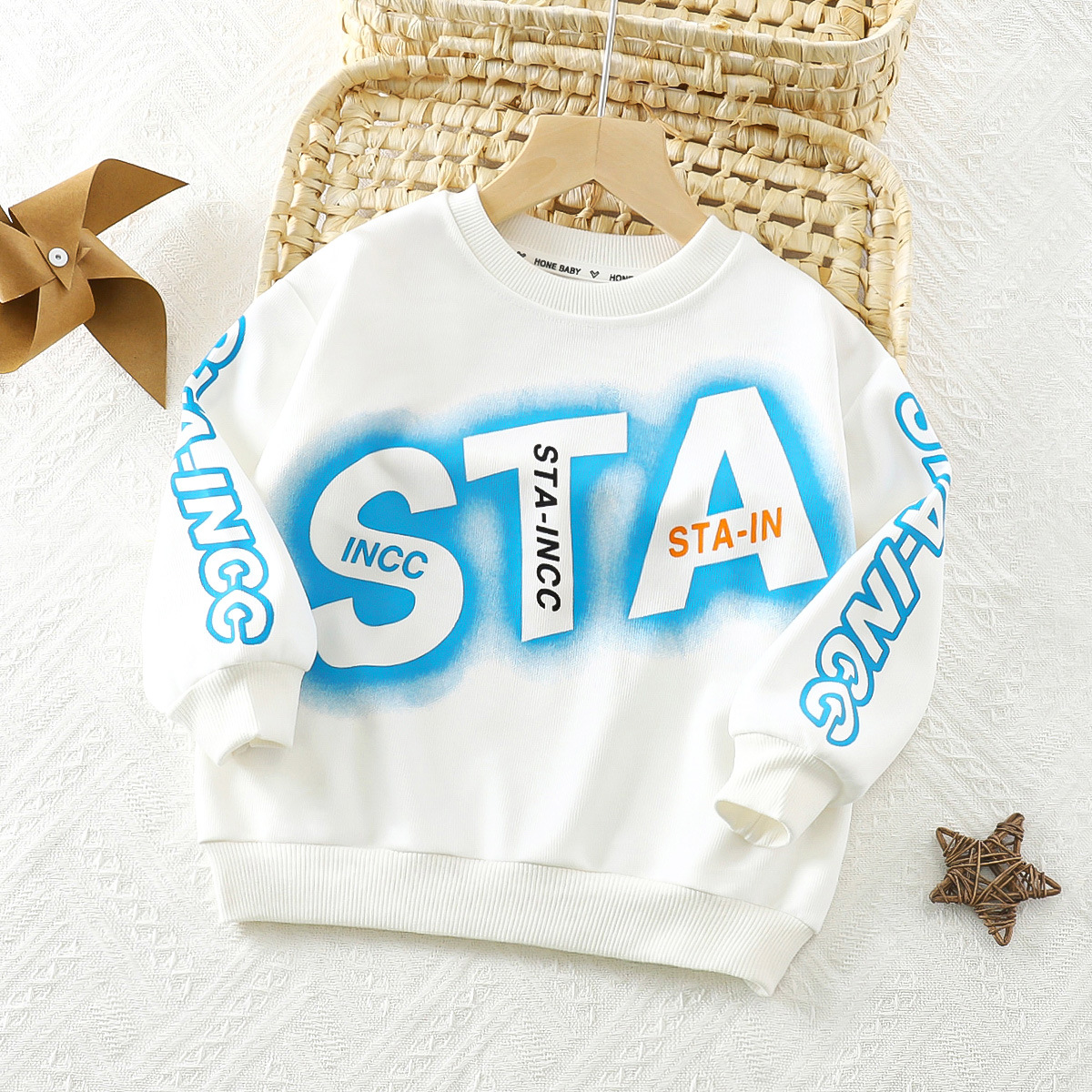 加工定做儿童卫衣秋衣男童衣服女童打底衫初秋季长袖T恤外套