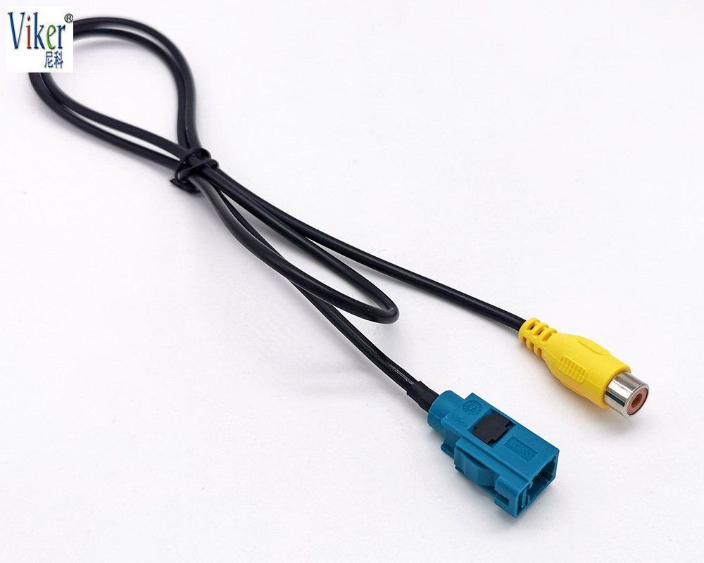 FAKRA Wiring Harness Z to RCA Female Connector for Car Reversing Camera