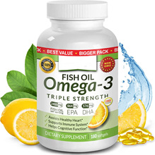 现货 外贸网红热销品 深海鱼油软胶囊 Fish Oil 厂家支持贴OE M牌