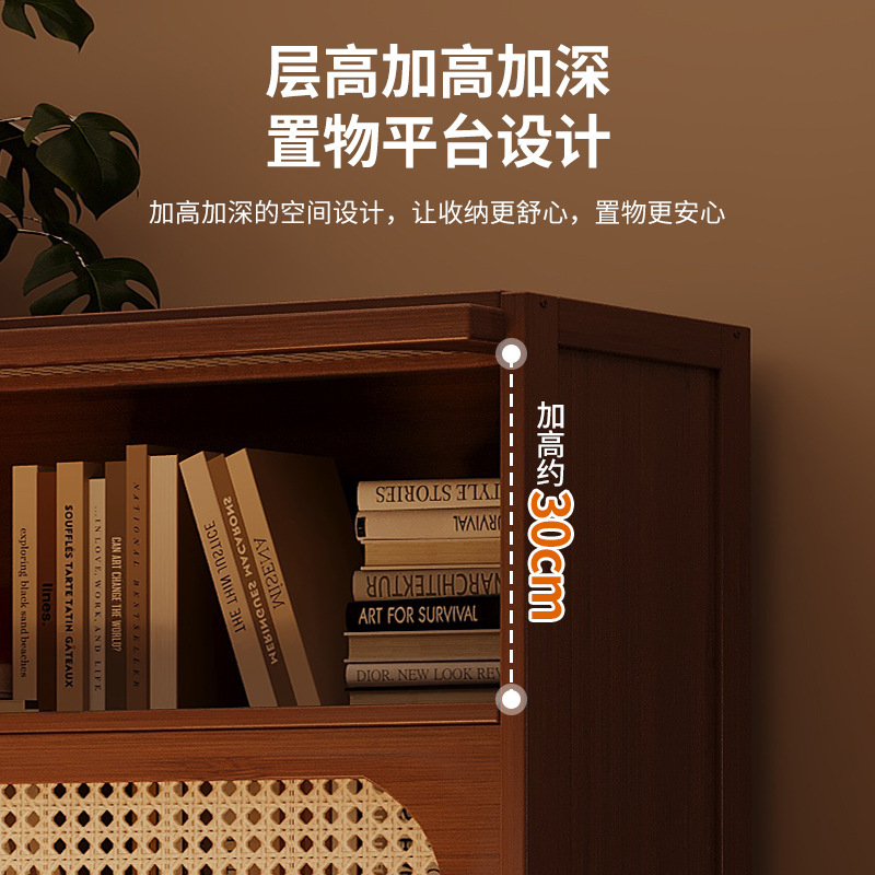 多層本棚、家庭用リビングルーム収納ラック、子供のおもちゃ収納キャビネット、手作り装飾品、防塵キャビネット、垂直ディスプレイキャビネット|undefined